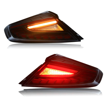 OLM Phantom-Spec LED Taillights Clear Red for 2022-2026 Subaru WRX - OLME.47005.1-CR