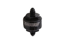 Load image into Gallery viewer, Turbosmart Billet Turbo Oil Feed Filter 44 Micron -4AN Black (TS-0804-1002)