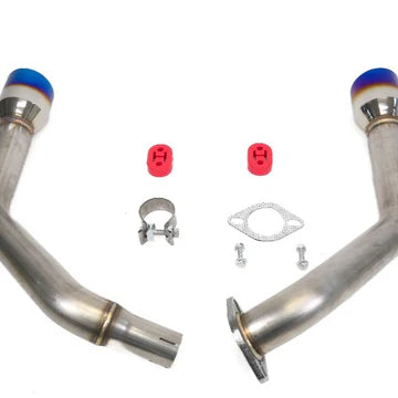 PLM Axle-back Exhaust Muffler Delete 2023+ Acura Integra (Blue) - PLM-HDE4-TKP-BL