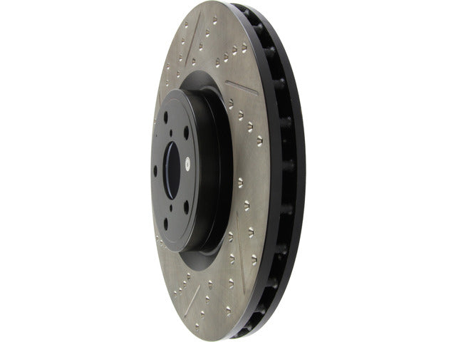 StopTech Slot/Drill Front Right Brake Rotor, Impreza, WRX STI - 127.47022R Stoptech