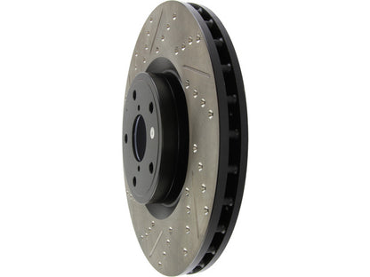 StopTech Slot/Drill Front Right Brake Rotor, Impreza, WRX STI - 127.47022R Stoptech