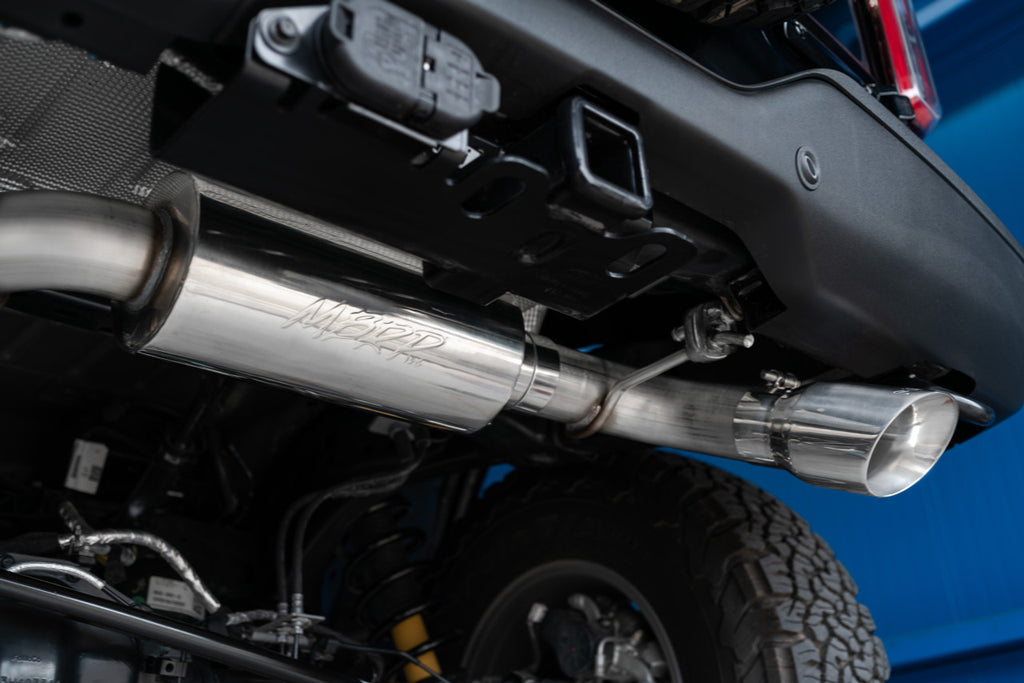 MBRP 2021-2024 Ford Bronco 2.3L/ 2.7L EcoBoost 3in Cat Back Single Rear Exit Exhaust (Street Profile) - S5235304