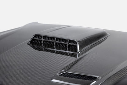 Anderson Composites 21-23 Ford Mustang Mach 1 SK Carbon Fiber Hood AC-HD21FDMUM1-SK-DS