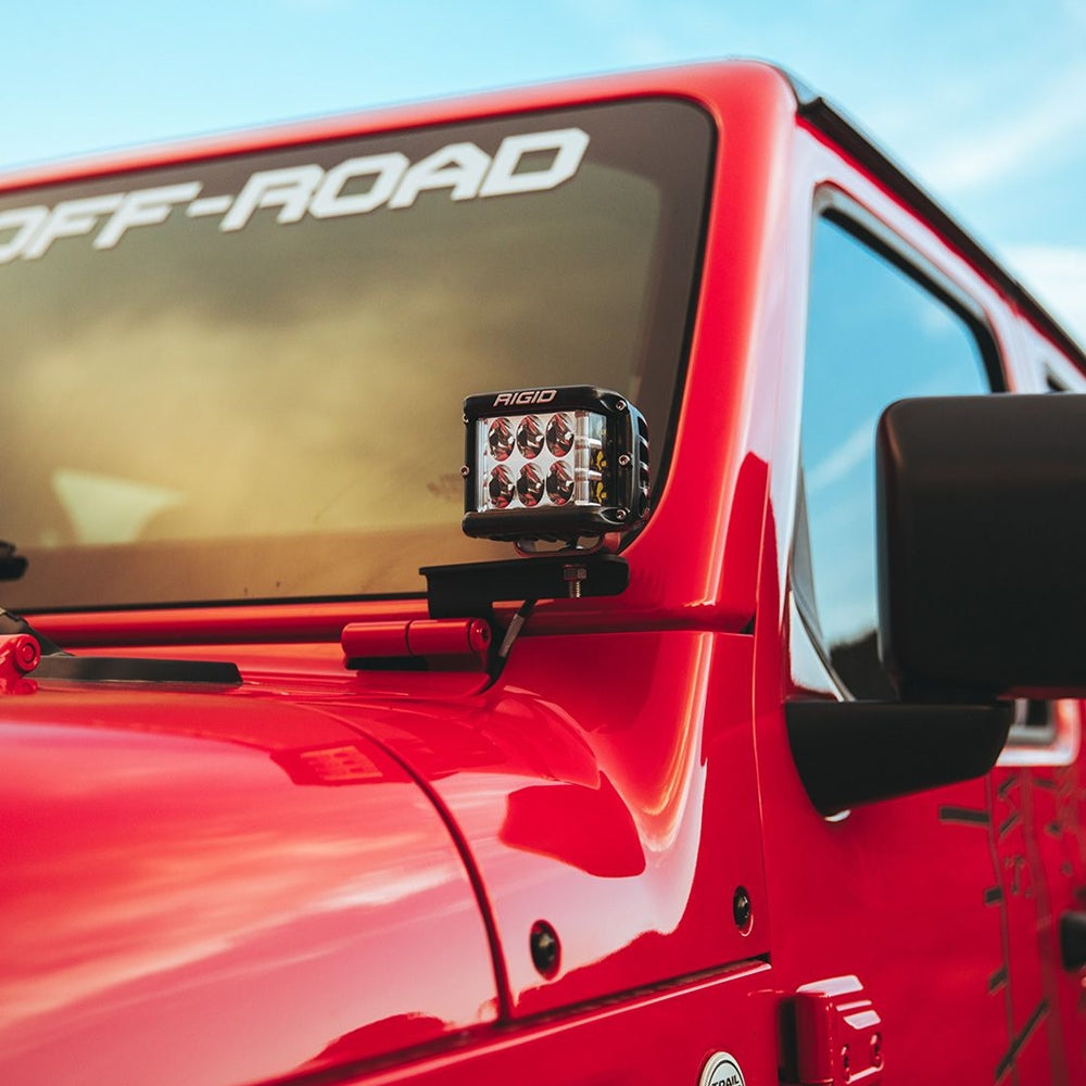 Rigid Industries 2018 Wrangler JL A-Pillar Mount - 41659 Rigid Industries