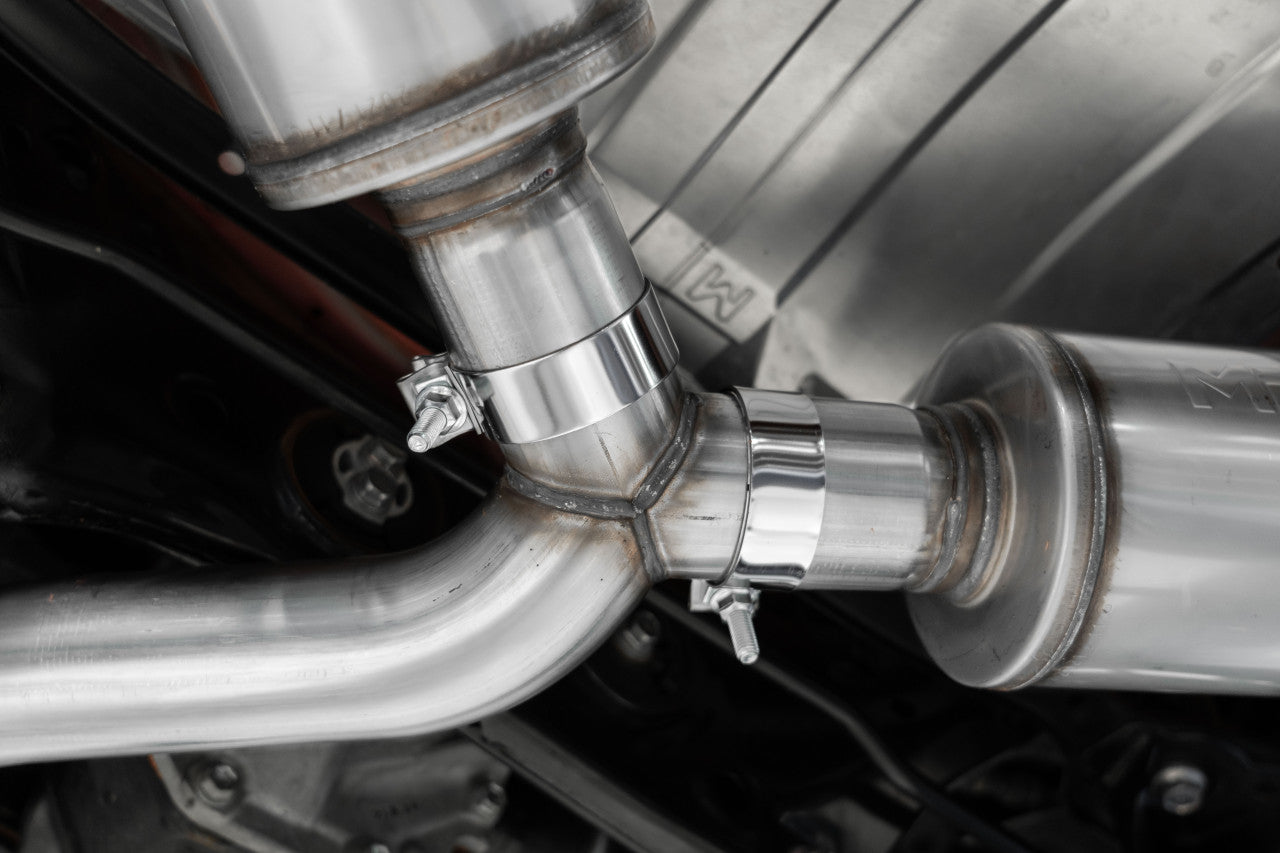MBRP 2013-2024 FR-S / BRZ / GR86 2.4L 3in Cat Back Dual Rear Exhaust (Street Profile) - S48043BE MBRP