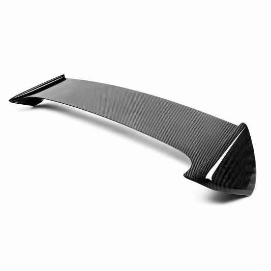 eibon RS0809SBIMP-STI STI-Style Carbon Fiber Rear Spoiler for 2008–2014 Subaru WRX / STi Hatchback