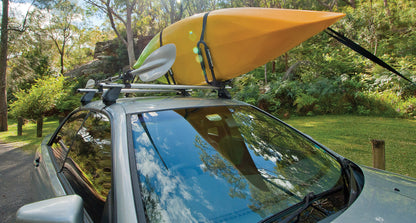 Rhino-Rack Fixed J Style Kayak Carrier w/ Tie Downs (Pair) - S510
