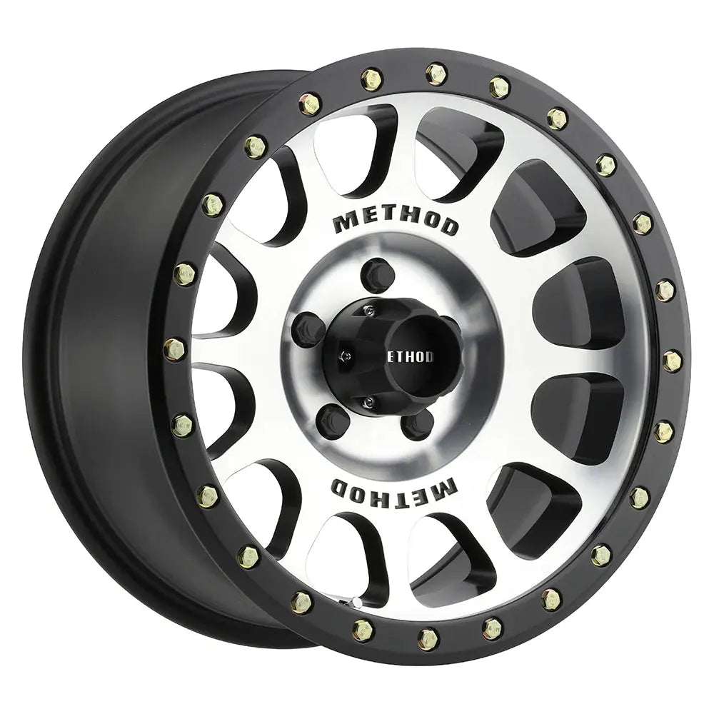 Method 305 NV MACHINED - MATTE BLACK LIP 17x8.5 / 6x5.5 / 0/4.75, 108 Hub Bore - MR30578560300