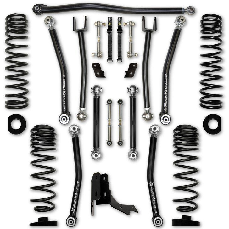 Rock Krawler 2021+ Jeep Wrangler JT 3.0in Front Spring Kit