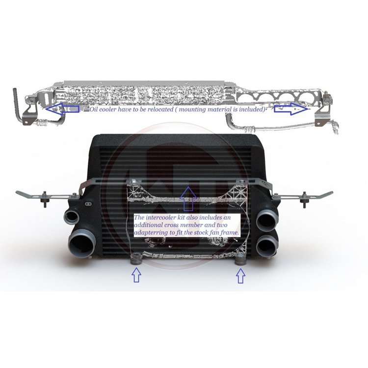 Wagner Tuning Competition Intercooler Kit Gen 2 Ford F150 Raptor - 200001119