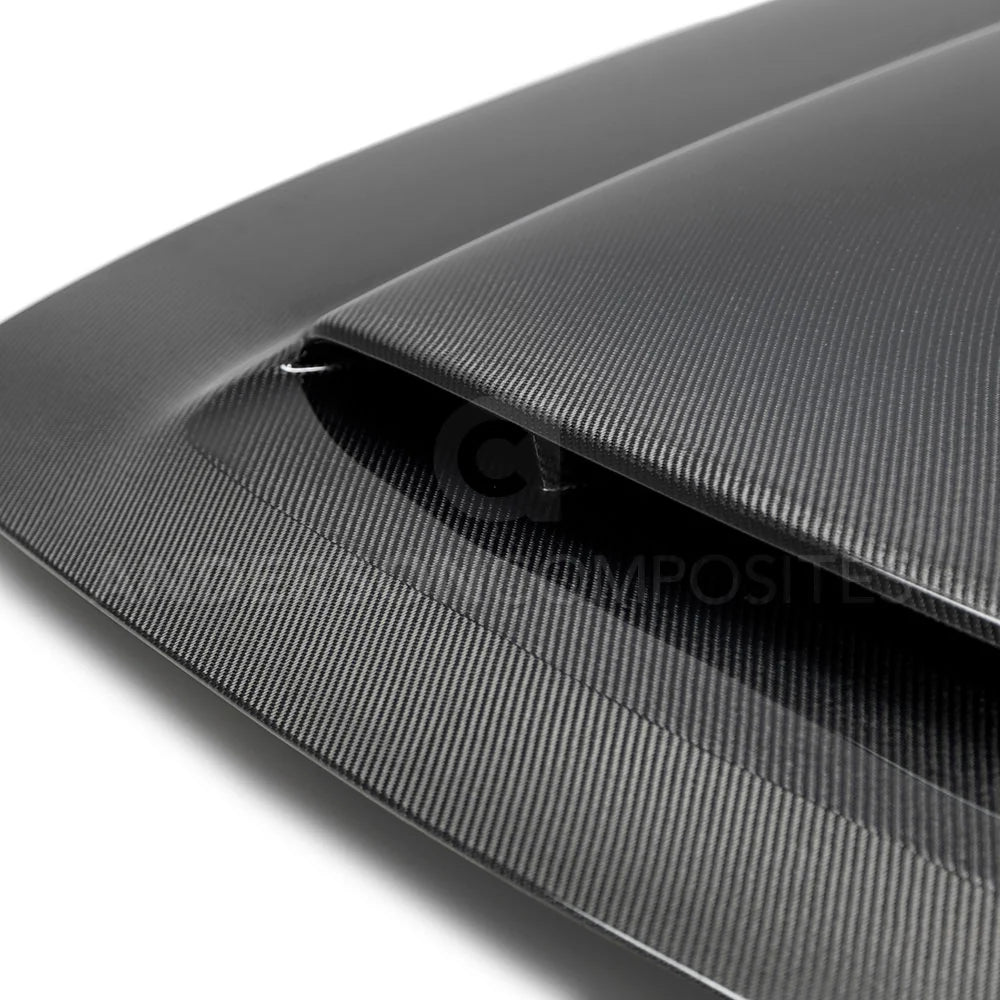 Anderson Composites 2018 Dodge Challenger Demon OE Carbon Fiber Hood - AC-HD18DGCHDM-OE Anderson Composites