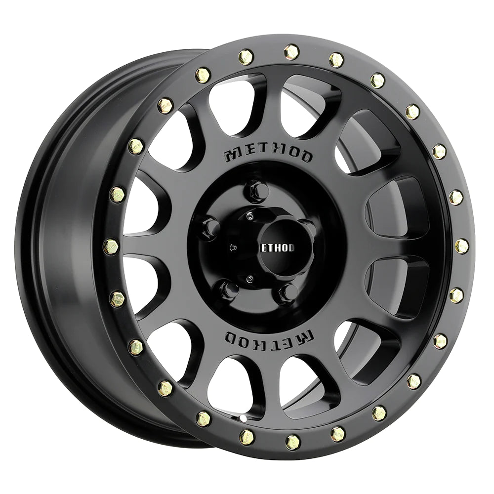 Method 305 NV MATTE BLACK 18x9 / 5x150 / 0/5, 116.5 Hub Bore - MR30589058500 Method Wheels