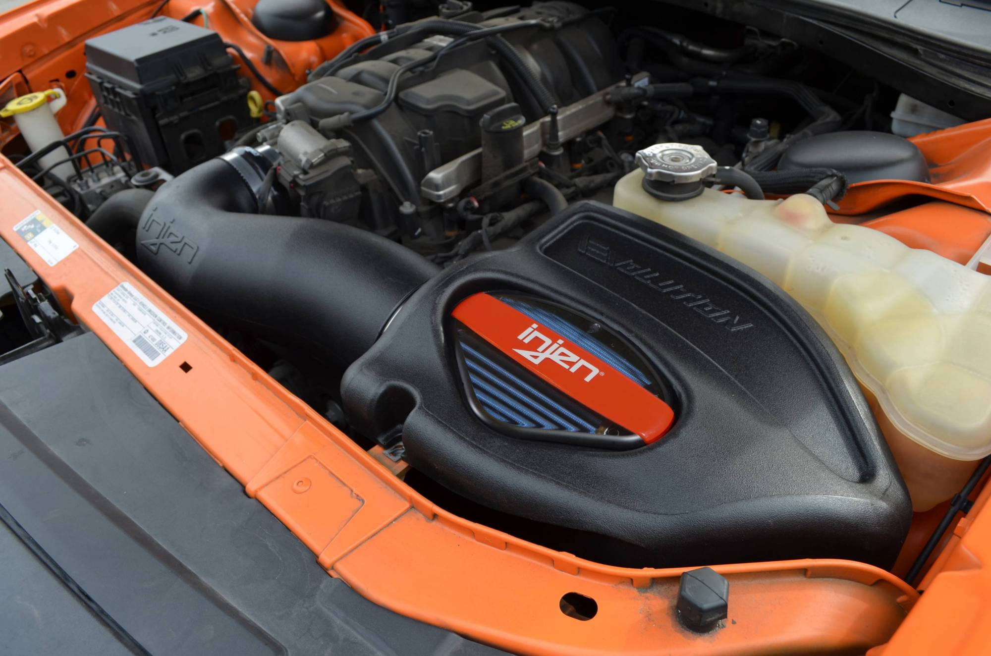 Injen 11-23 Dodge Challenger / Charger 5.7L Evolution Cold Air Intake System (Dry Air Filter)- EVO5100