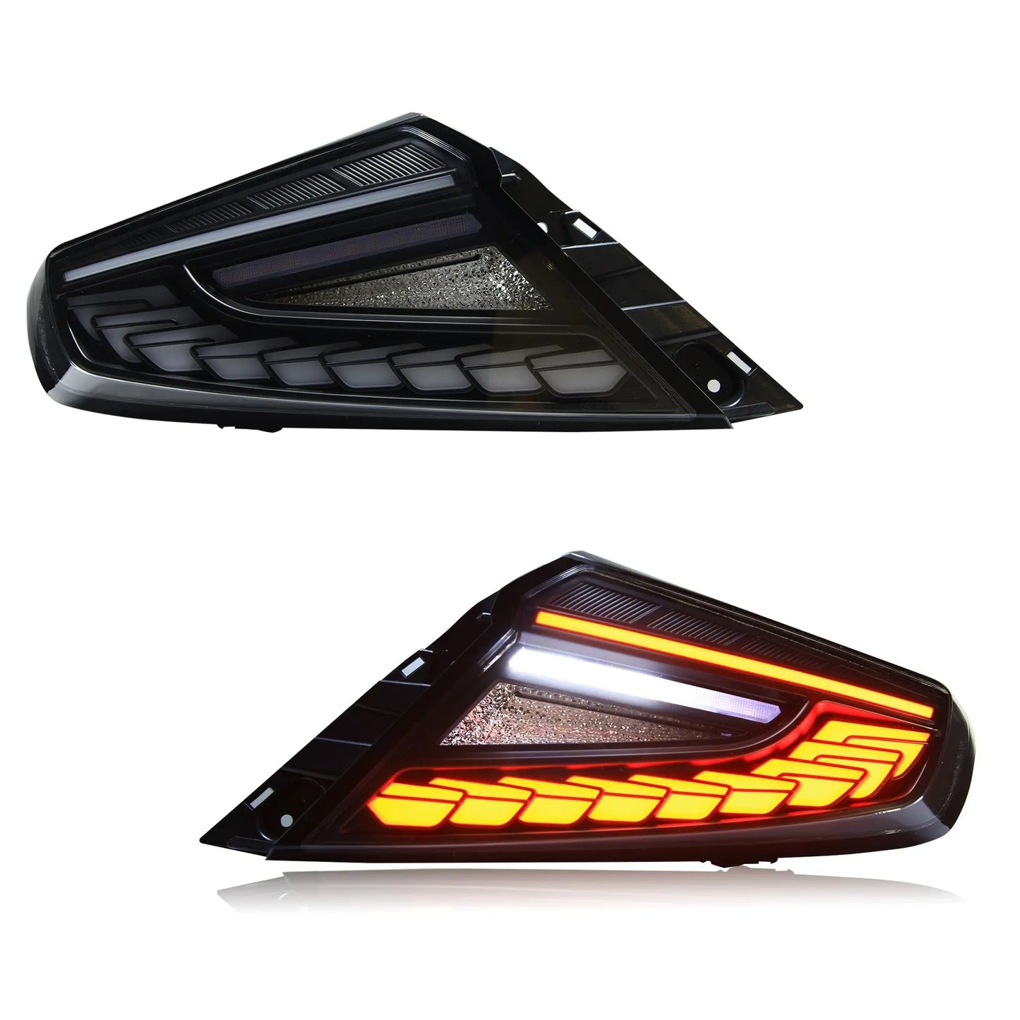 OLM Phantom-Spec LED Taillights Clear White for 2022-2026 Subaru WRX - OLME.47005.1-CW