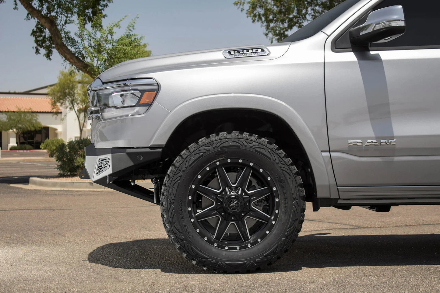 Addictive Desert Designs 2019-2023 Ram 1500 Stealth Fighter Front Bumper - F551422770103 Addictive Desert Designs