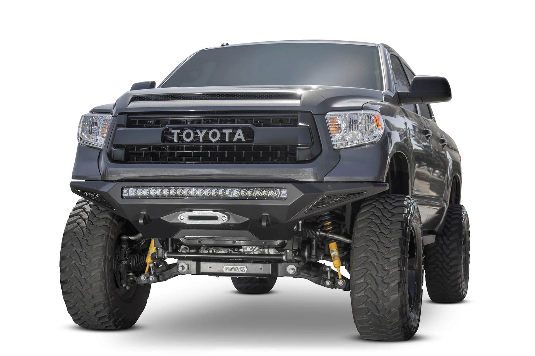 Addictive Desert Designs 2014-2021 Toyota Tundra Stealth Fighter Winch Front Bumper - F741422860103 Addictive Desert Designs