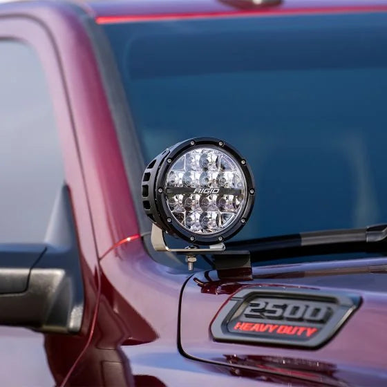 Rigid Industries 2019+ Dodge RAM 2500/3500 A-Pillar LED Light Mounts - 46719 Rigid Industries