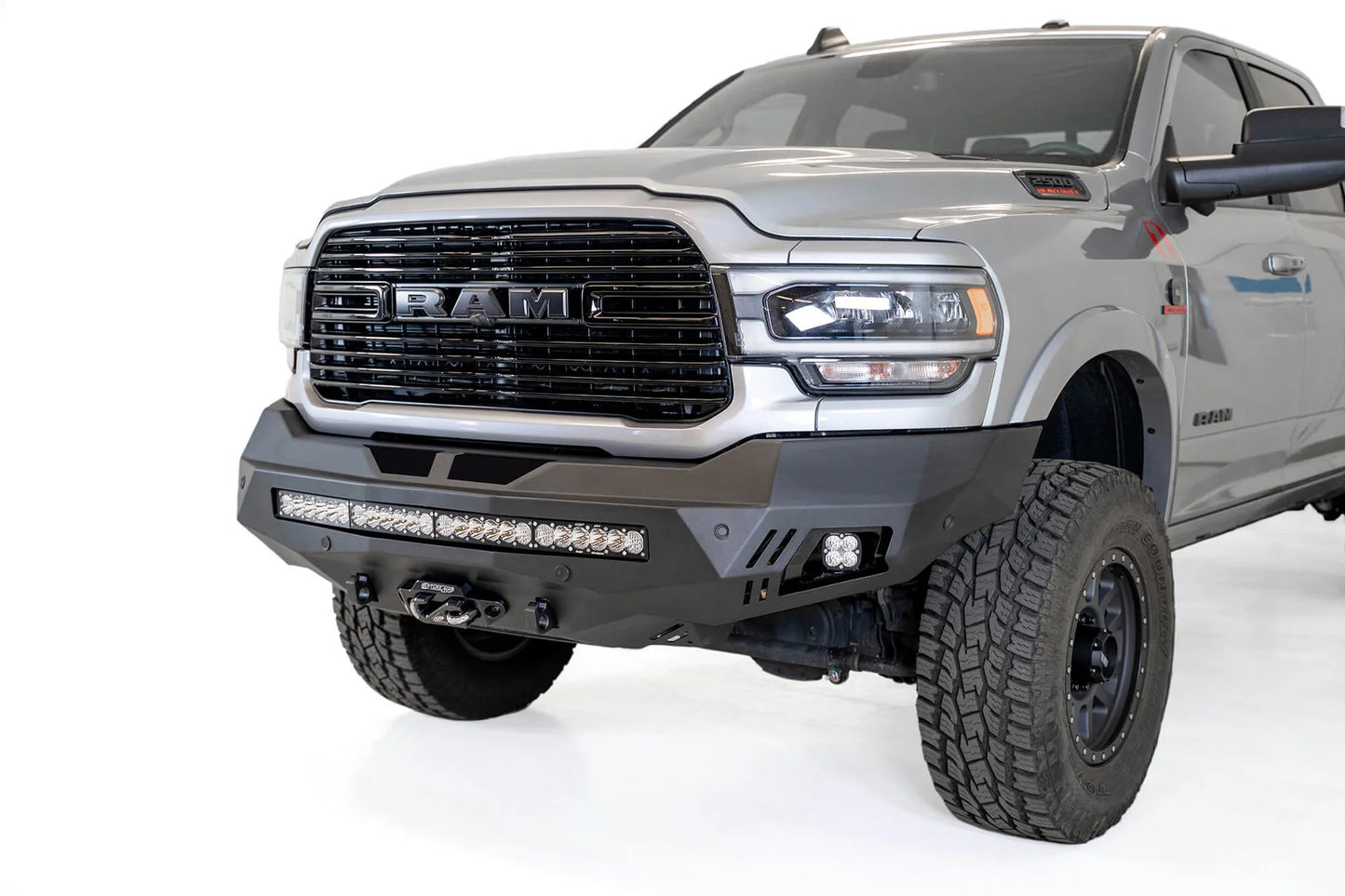 Addictive Desert Designs 2019-2023 Ram 2500/3500 Stealth Fighter Front Bumper - F561423030103 Addictive Desert Designs