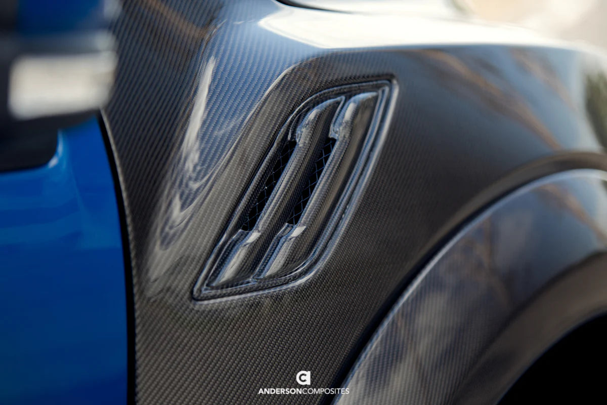Anderson Composites 17-20 Ford Raptor OE Carbon Fiber Fender Vents AC-FFI17FDRA