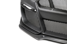 Load image into Gallery viewer, 18-23 Ford Mustang GT500 Style Fiberglass Front Bumper W/Carbon Fiber Grille &amp; Lip - AC-FB18FDMU-ST-PC