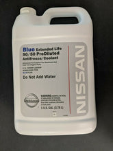 Load image into Gallery viewer, OEM Nissan Blue Extended Life Antifreeze/Coolant 1Gallon - 999MP-L25500P