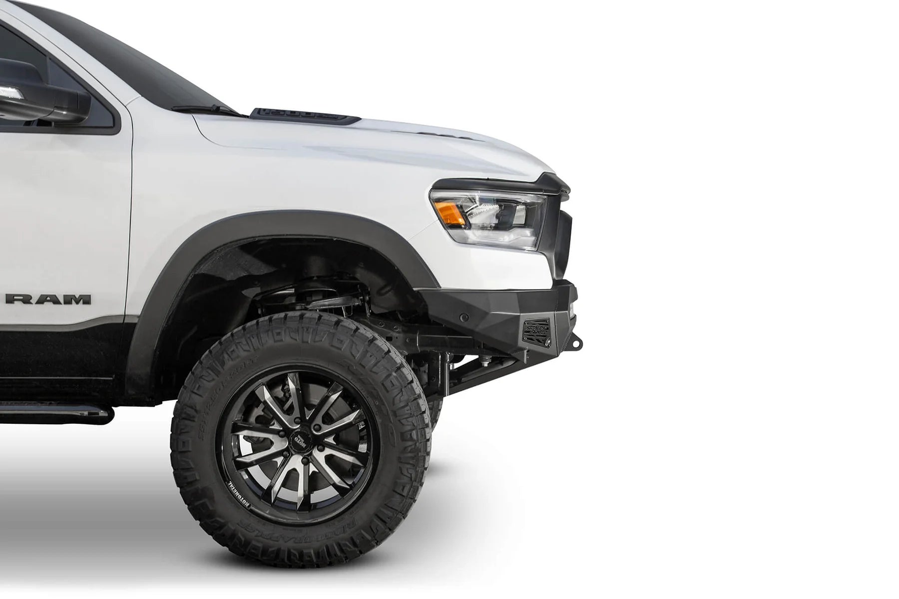 Addictive Desert Designs 2019-2023 Ram Rebel Stealth Fighter Winch Front Bumper - F611422770103 Addictive Desert Designs