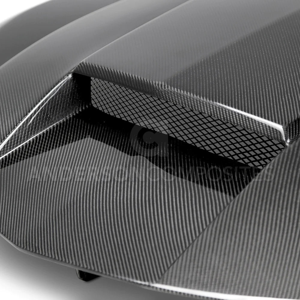 Anderson Composites 16-24 Camaro CP Double-sided Carbon Fiber Hood AC-HD16CHCAM-CP-DS