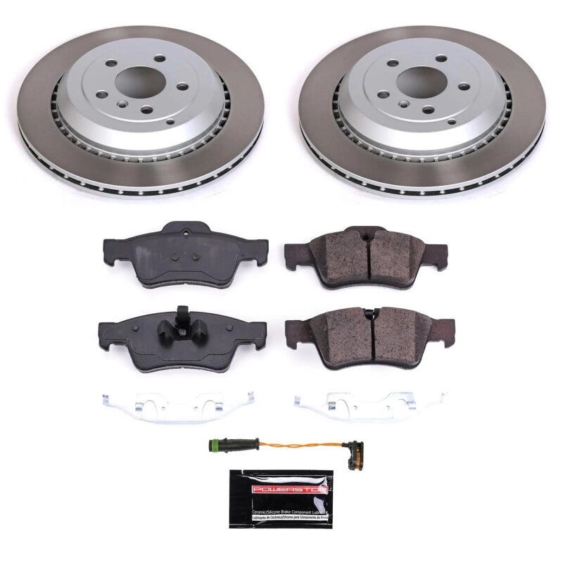 Power Stop 06-07 Mercedes-Benz R500 Rear Semi-Coated Rotor Kit PowerStop