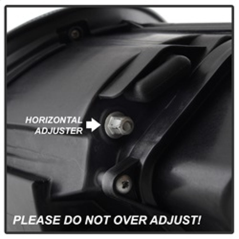 Spyder Porsche Cayman 05-08 Headlights - Halogen Model Only - DRL LED - Black PRO-YD-P98705-DRL-BK SPYDER
