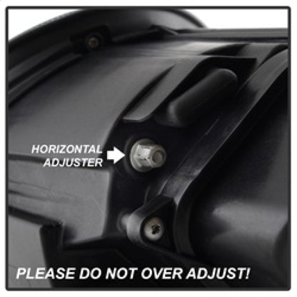 Spyder Porsche Cayman 05-08 Headlights - Halogen Model Only - DRL LED - Black PRO-YD-P98705-DRL-BK SPYDER