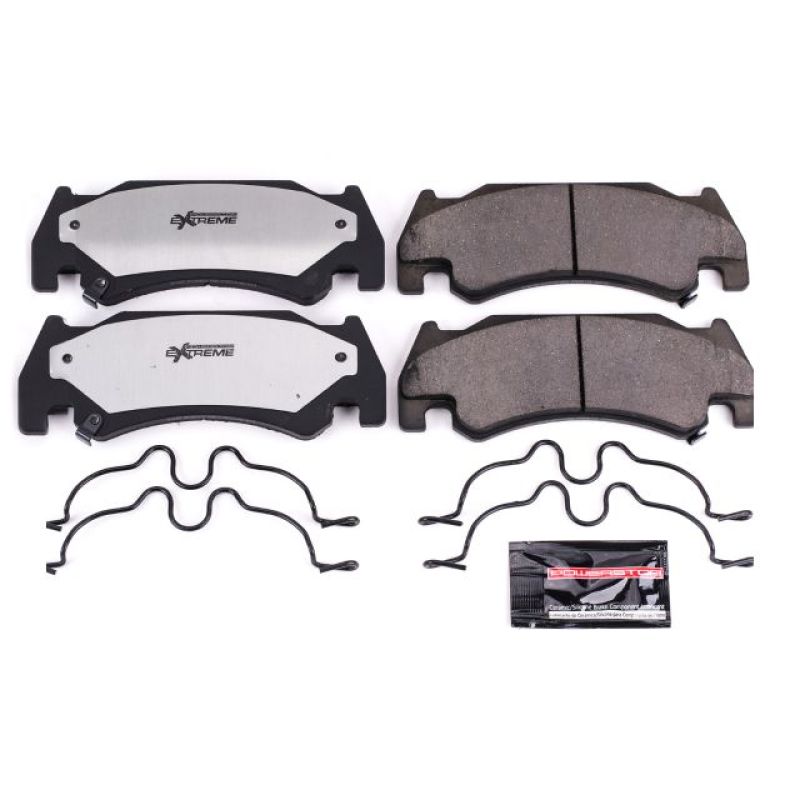 Power Stop 2005 Dodge Ram 1500 Front Z36 Truck & Tow Brake Pads w/Hardware PowerStop