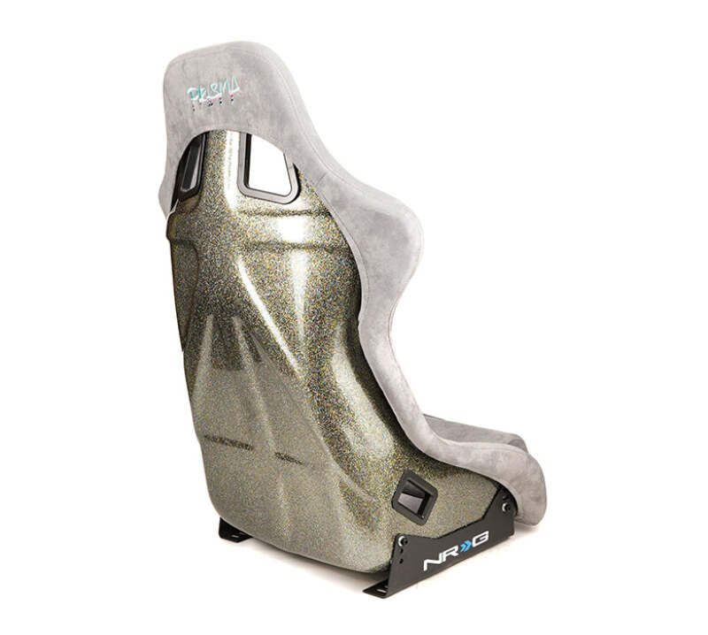 NRG Innovations PRISMA ULTRA Fiberglass Bucket Seat - Large - Gray – FRP-302GY-ULTRA