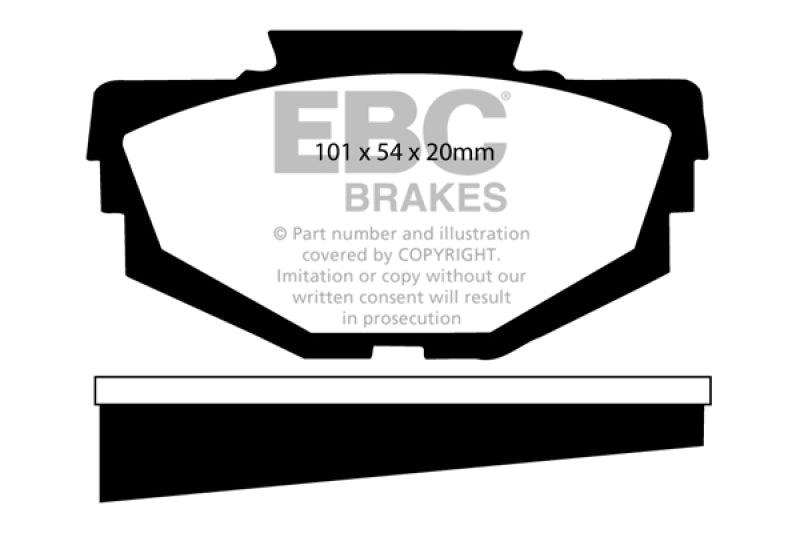 EBC GreenStuff Front Brake Pads - DP2155 EBC