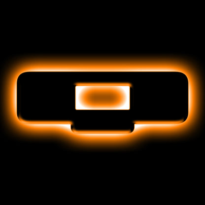 ORACLE Lighting Universal Illuminated LED Letter Badges - Matte Black Surface Finish - Q