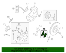 Load image into Gallery viewer, GENUINE OEM VOLVO Factory New Brake Pad Kit (32287447) X1