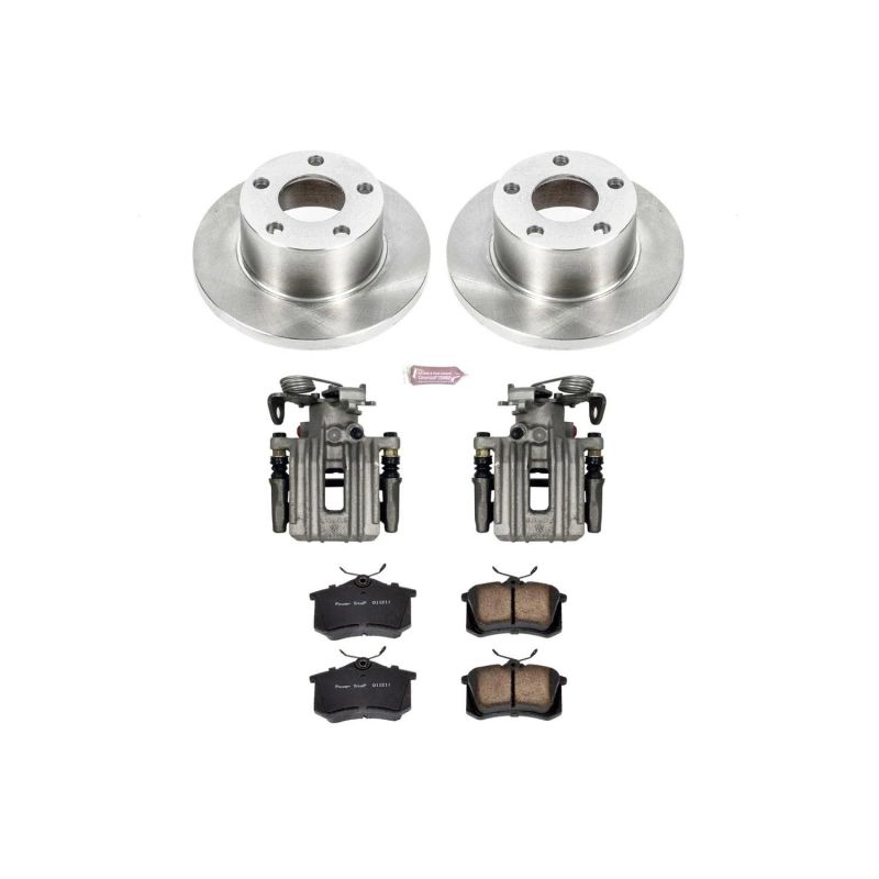 Power Stop 98-01 Audi A6 Quattro Rear Autospecialty Brake Kit w/Calipers PowerStop