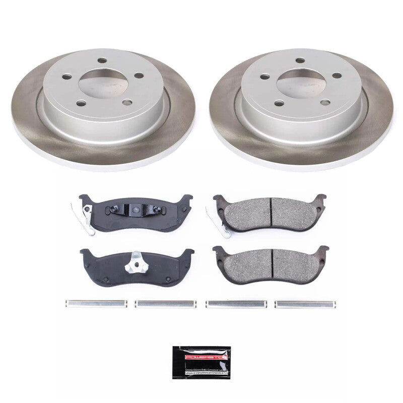 Power Stop 04-08 Chrysler Pacifica Rear Semi-Coated Rotor Kit