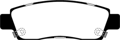 EBC RedStuff Rear Brake Pads - DP31672C EBC