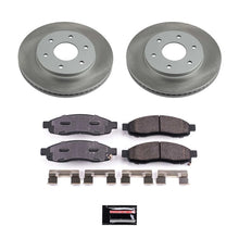 Load image into Gallery viewer, Power Stop 04-05 Nissan TITAN Front Semi-Coated Rotor Kit