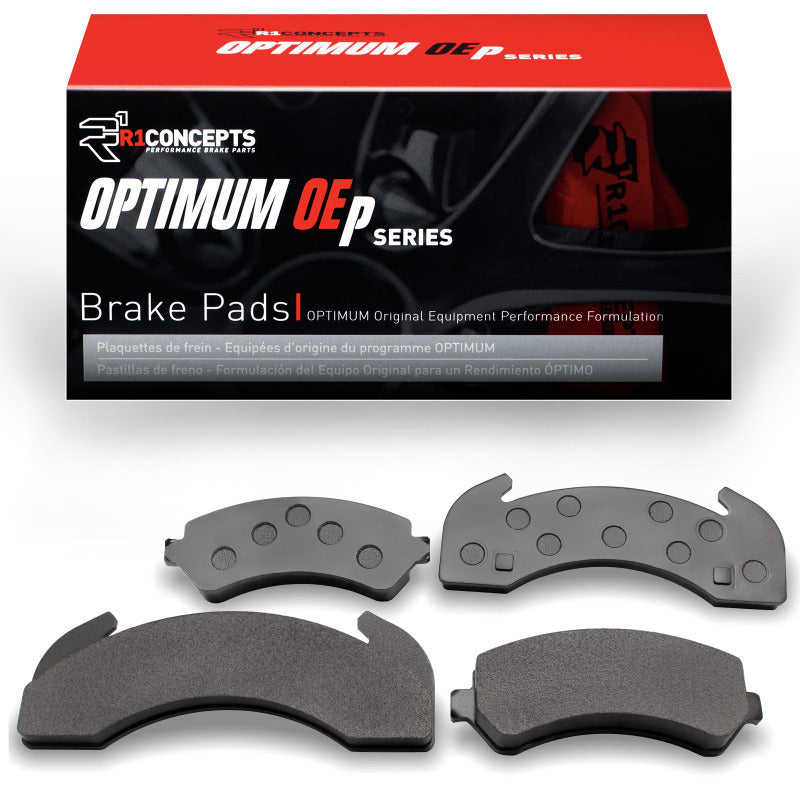 R1 Front & Rear OE Brake Pads 1979-2012 Blue Bird Bus/Chevrolet & More - 2551-0225-00