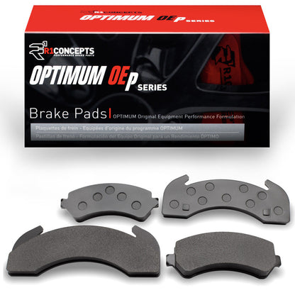 R1 Front & Rear OE Brake Pads 1979-2012 Blue Bird Bus/Chevrolet & More - 2551-0225-00