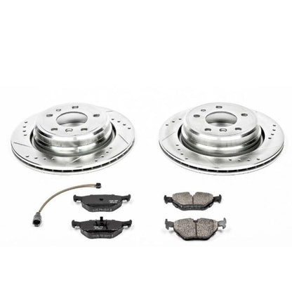 Power Stop 94-95 BMW 540i Rear Z23 Evolution Sport Brake Kit PowerStop