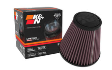 Load image into Gallery viewer, K&amp;N Universal Clamp-On Air Filter 6in Base x 3.5in Top x 6.3125in H