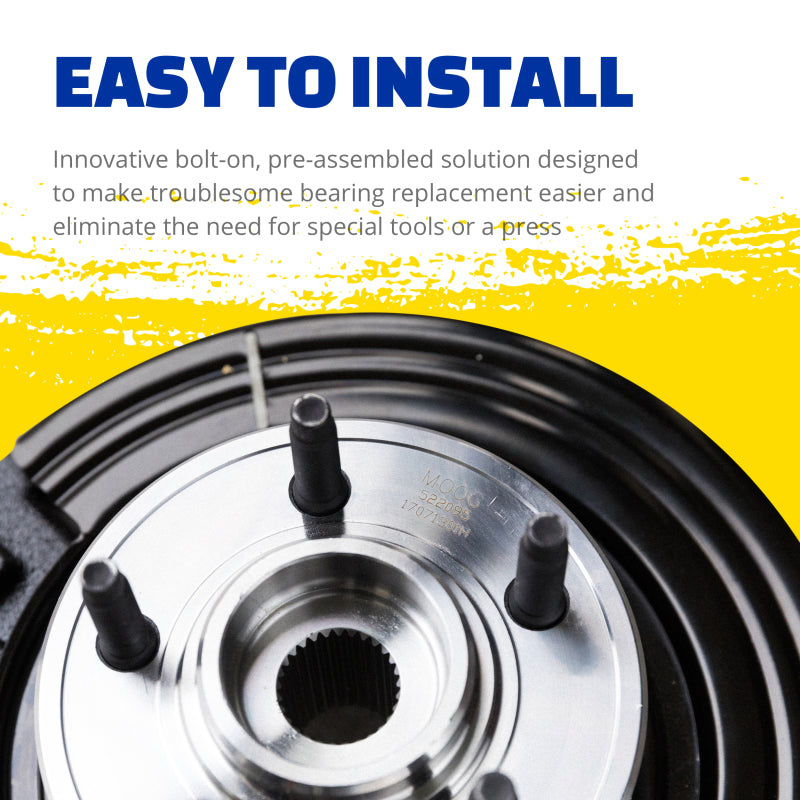 MOOG 09-14 Acura TSX Front Left Complete Knuckle Assembly Moog