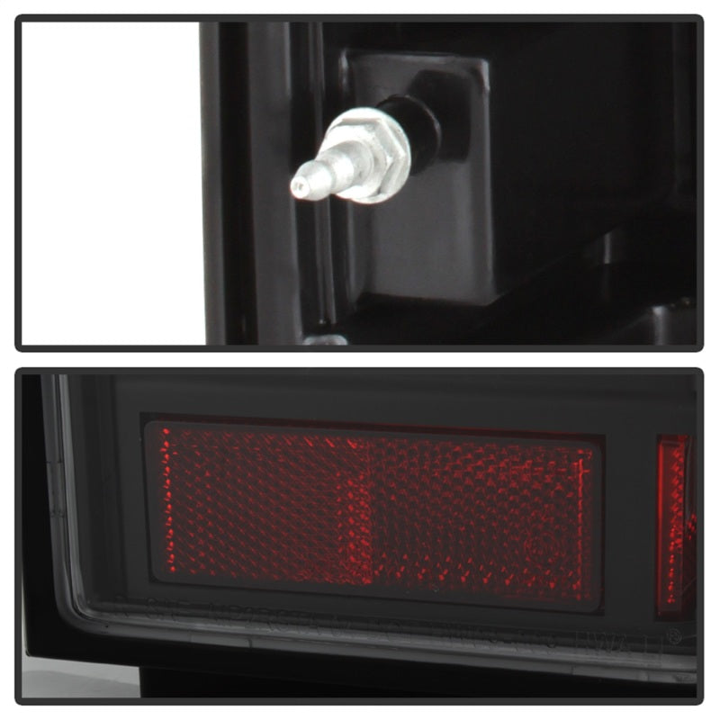 Xtune Hummer H3 06-09 ( Non H3T ) LED Tail Lights Black ALT-ON-HH306-LED-BK SPYDER