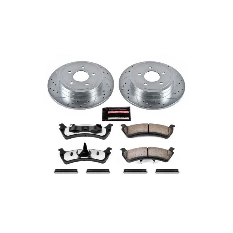 Power Stop 2003 Ford Explorer Sport Rear Z36 Truck & Tow Brake Kit PowerStop