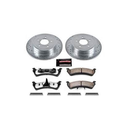 Power Stop 2003 Ford Explorer Sport Rear Z36 Truck & Tow Brake Kit PowerStop