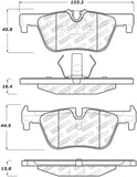 StopTech Street Disc Rear Brake Pads - 305.16130