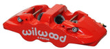 Wilwood Caliper-Aero6-R/H - Black 1.75/1.38in Pistons 1.25in Disc