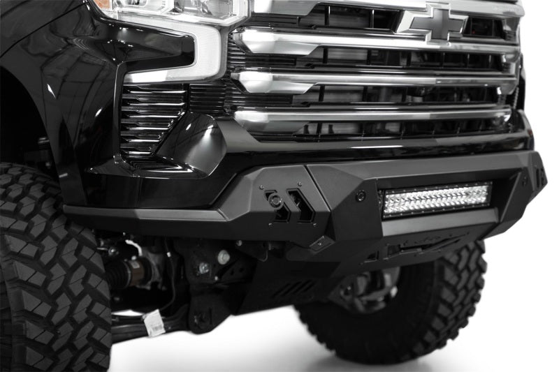 ADD 2022+ Chevrolet Silverado 1500 Black Label Front Bumper Addictive Desert Designs